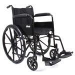 Standard Steel Wheelchair-0