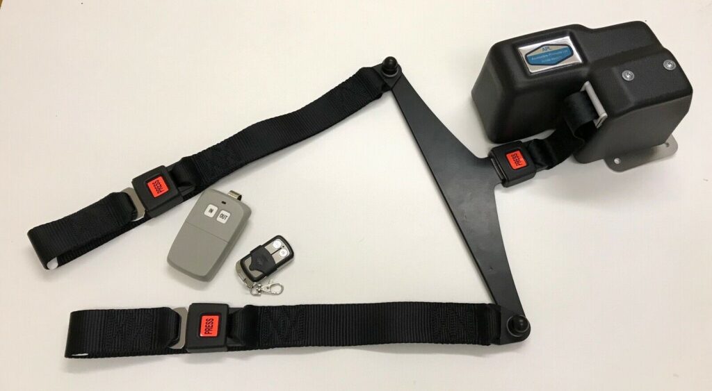 Atom Powered Winch Assists (Un)Loading Wheelchair Passengers Able