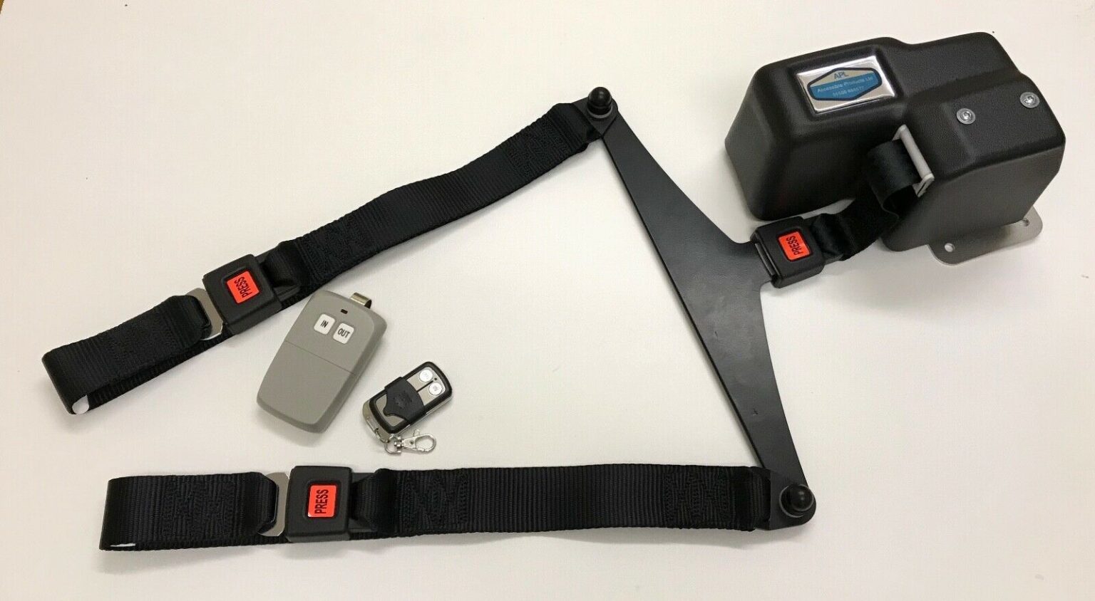 Atom Powered Winch Assists (Un)Loading Wheelchair Passengers Able