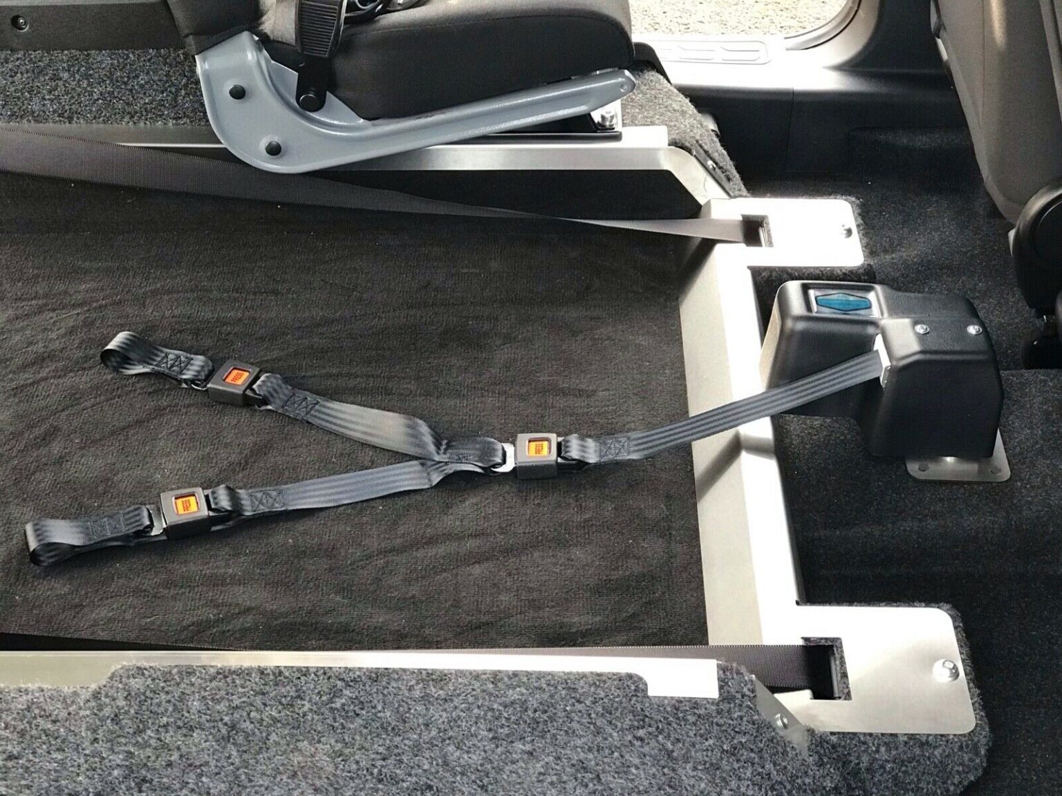 Atom Powered Winch Assists (Un)Loading Wheelchair Passengers Able